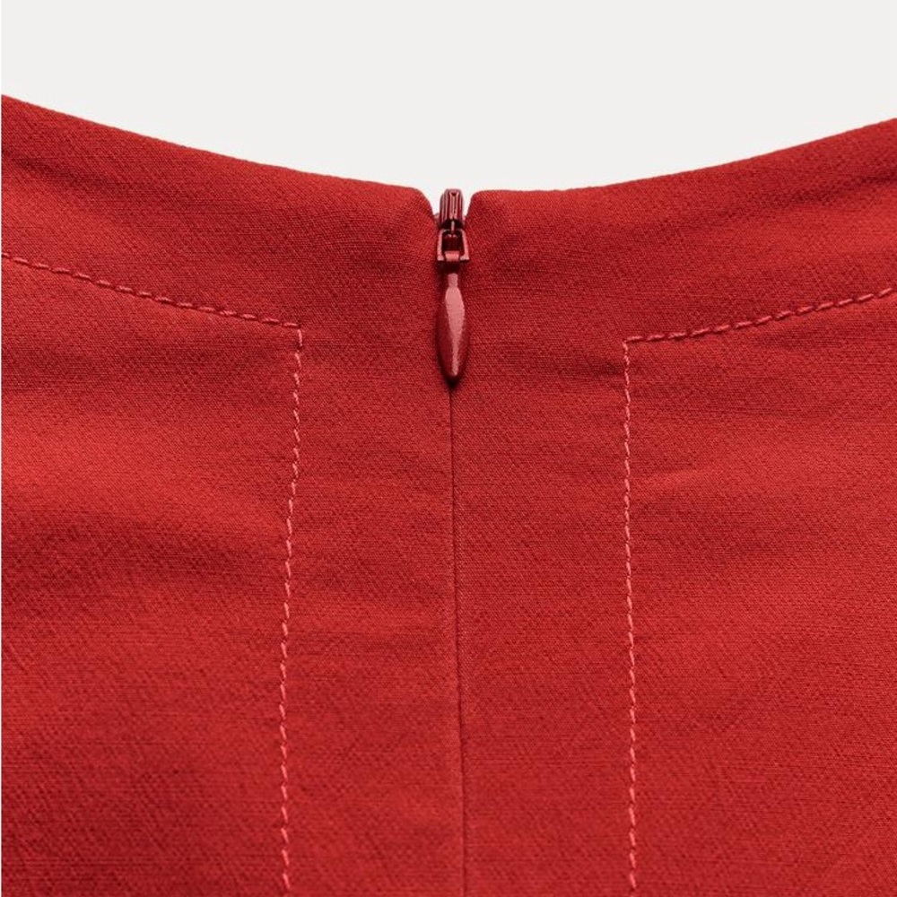 Zara Mini Godet Dress ZW Collection S - Picture 9 of 9